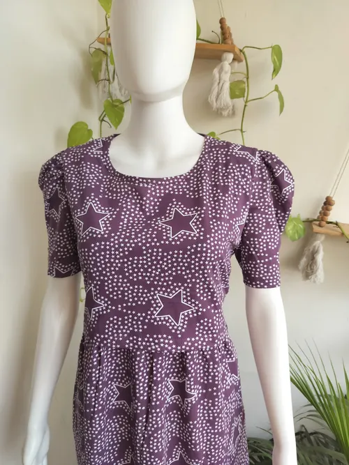 Maternity Maxi - Knee Length - Dark Purple